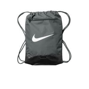 NEW Nike Men's Brasilia 9.5 Drawstring Training Gym Sack Backpack Gym Bag Grey
